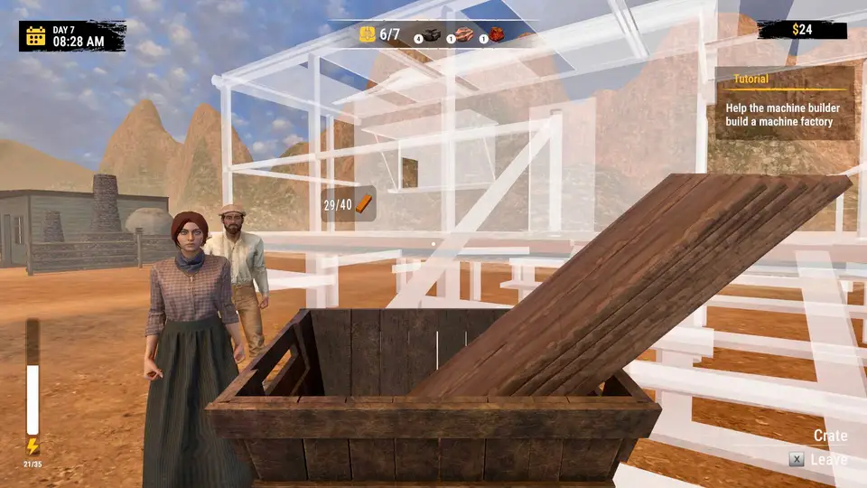 Wild West Miner Simulator: First Gun screenshot 2