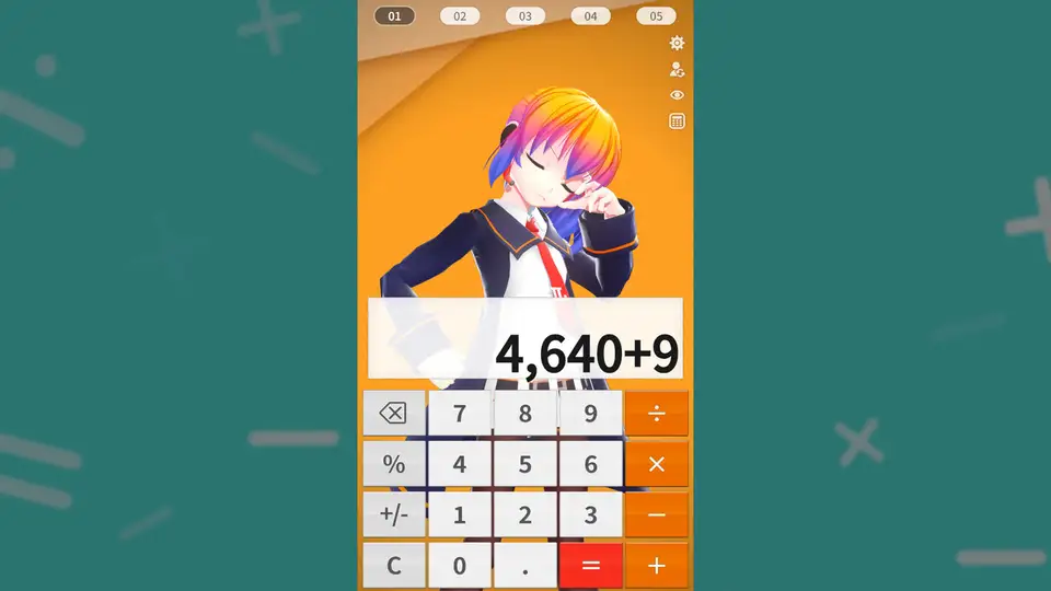 Calculator - Desktop Mate Widgets screenshot 2