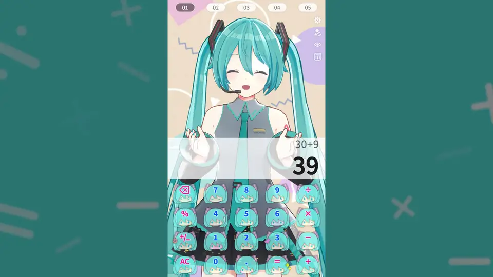 Calculator - Desktop Mate Widgets screenshot 5