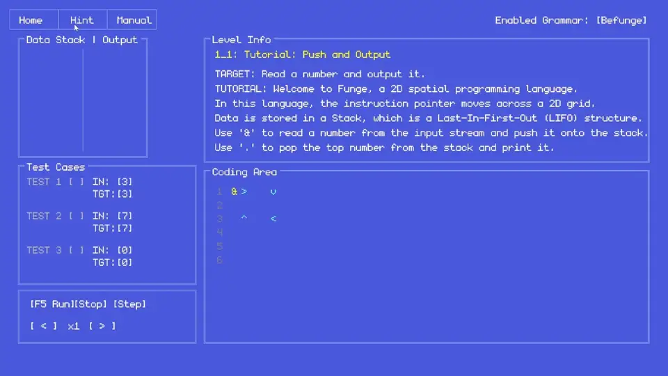 Funge screenshot 1