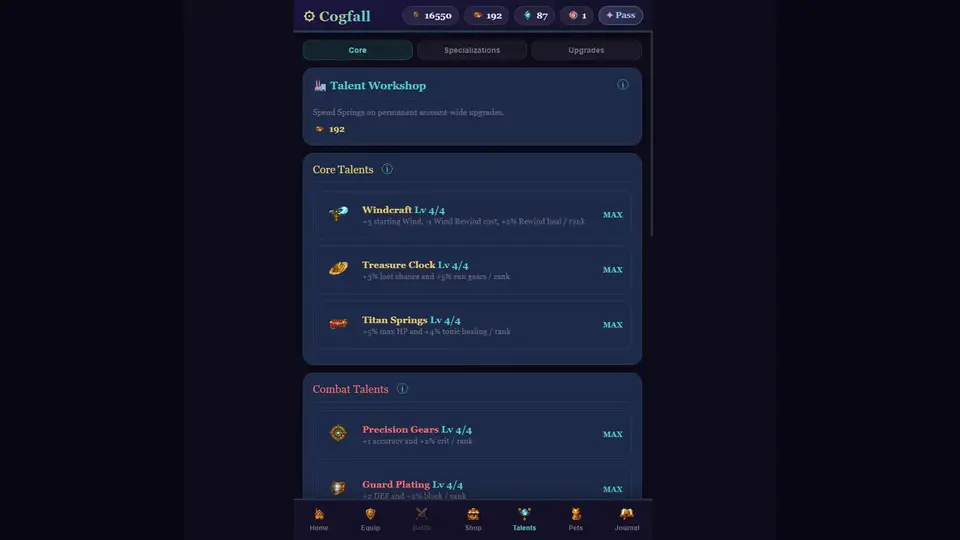 Cogfall screenshot 4