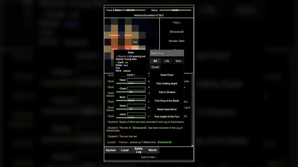 Log of Adventurers screenshot 2