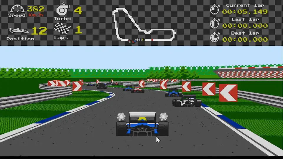 Arcade 80's Racing screenshot 3