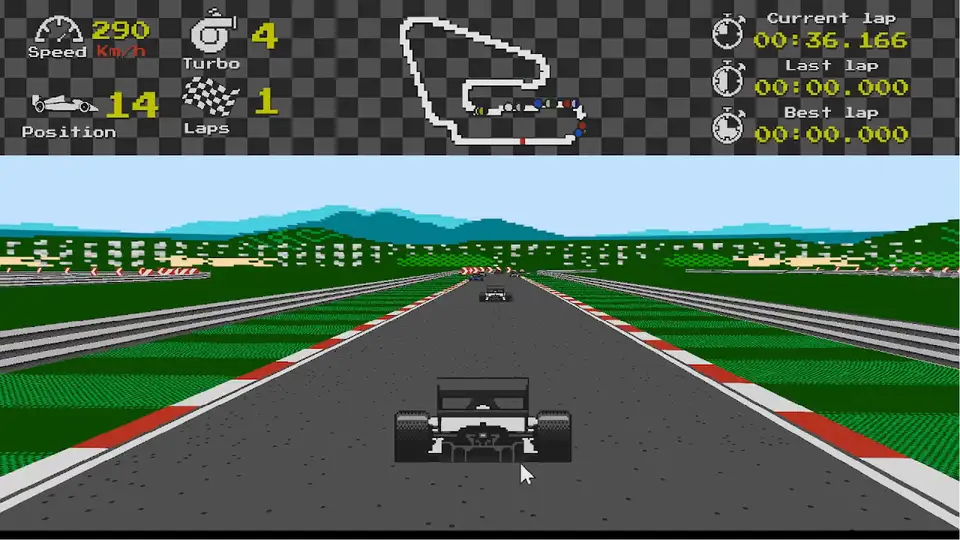 Arcade 80's Racing screenshot 4
