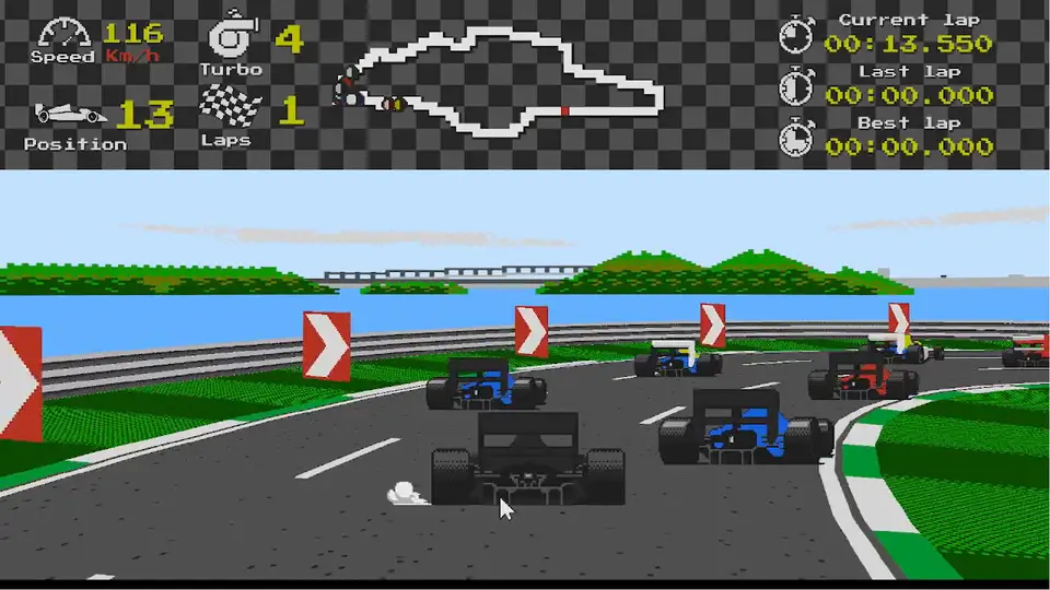 Arcade 80's Racing screenshot 5