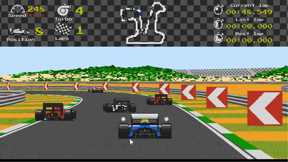 Arcade 80's Racing screenshot 6