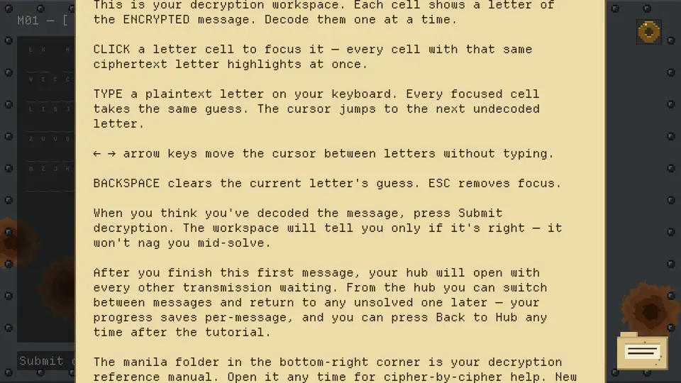 Null Cipher screenshot 2