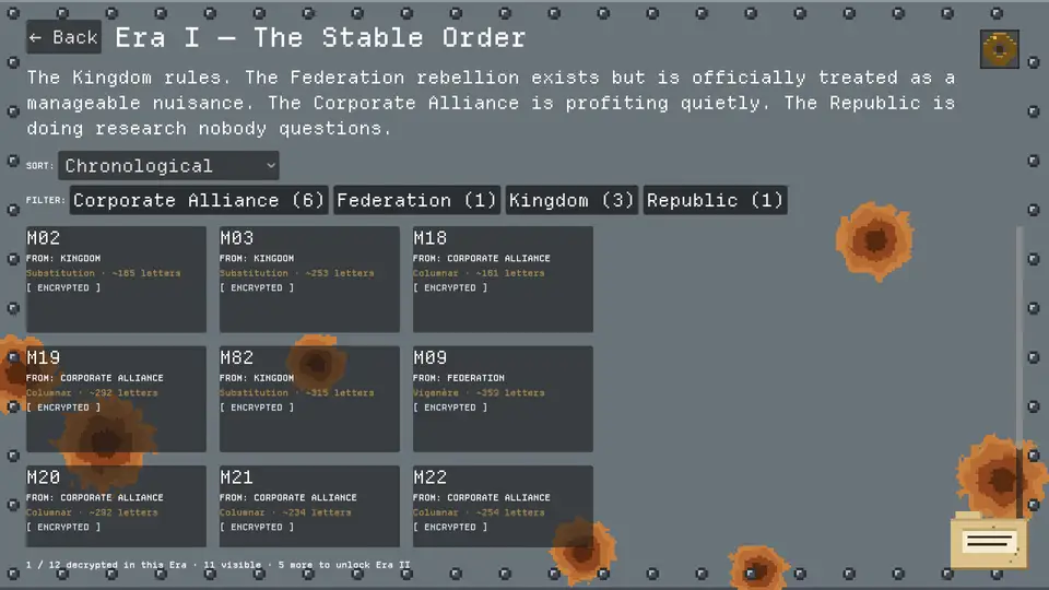 Null Cipher screenshot 3