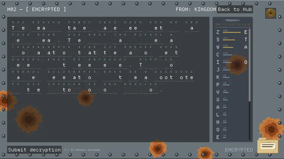 Null Cipher screenshot 4