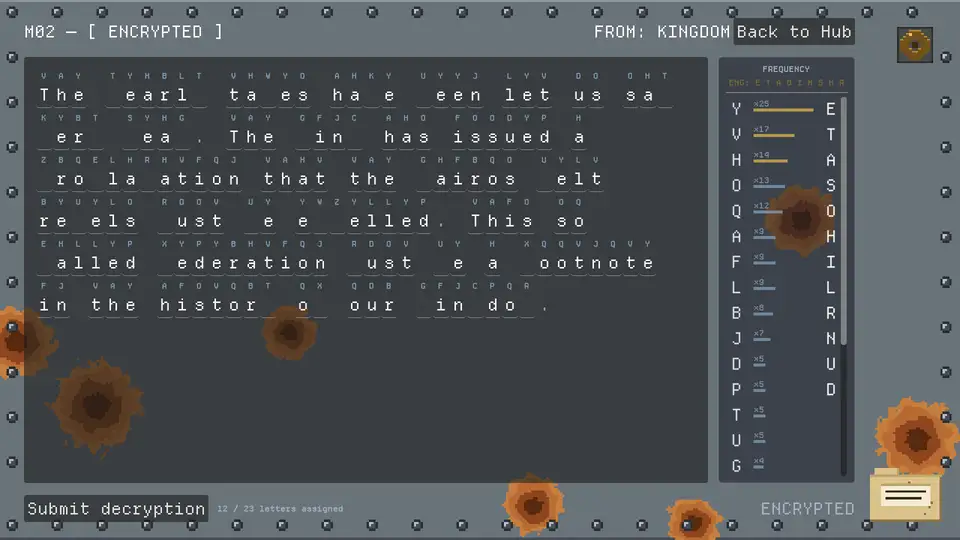 Null Cipher screenshot 5