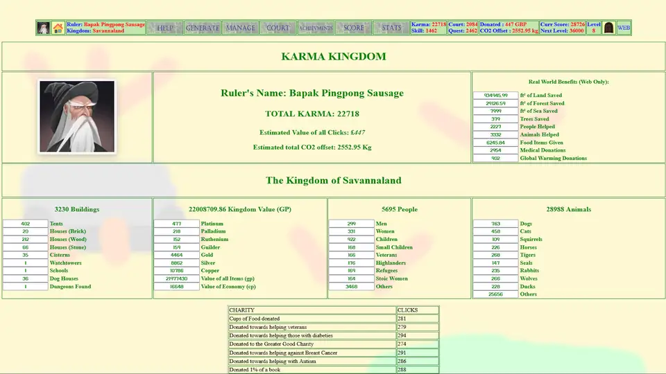 Karma Kingdom screenshot 1