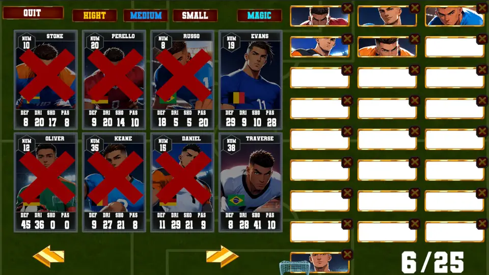 FootBall Card Battle screenshot 4