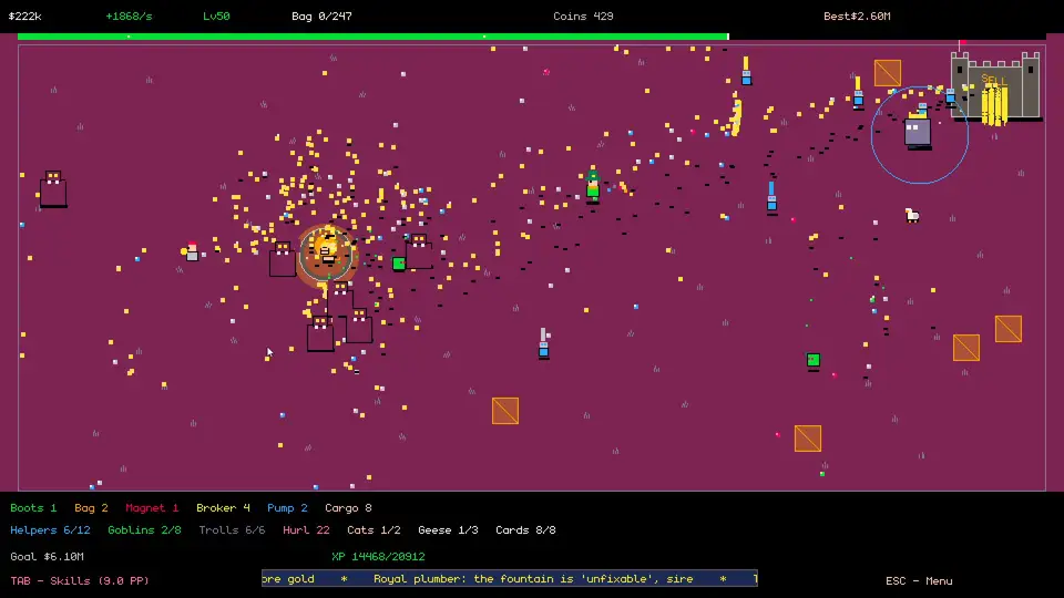 The King Got Too Much Gold screenshot 3