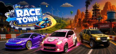 Race Town: Kids and Toddlers Car Racing Game cover art