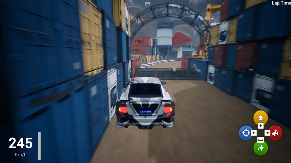Race Town: Kids and Toddlers Car Racing Game screenshot 1