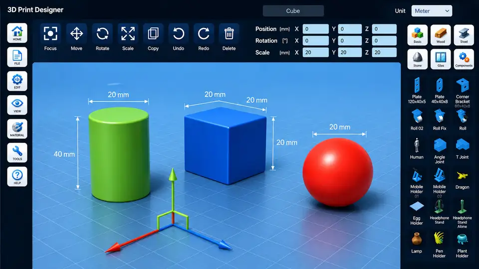 3D Print Designer screenshot 5