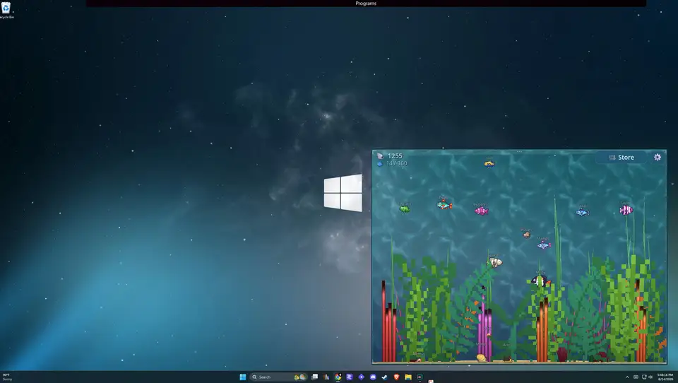 Reefling: A Cozy Desktop Aquarium screenshot 1