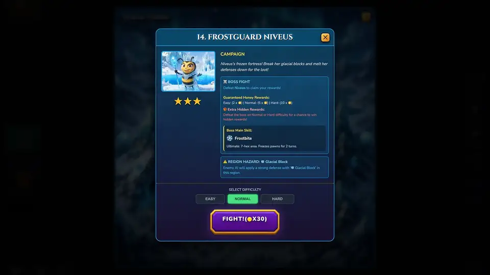 Hex Clash - The Fractured Combs screenshot 5