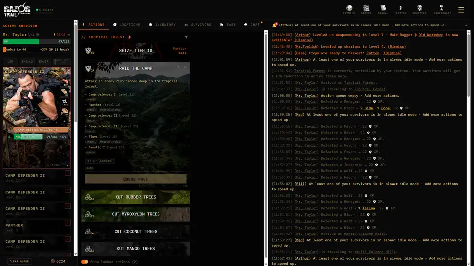 Razor Trail Survivors screenshot 1