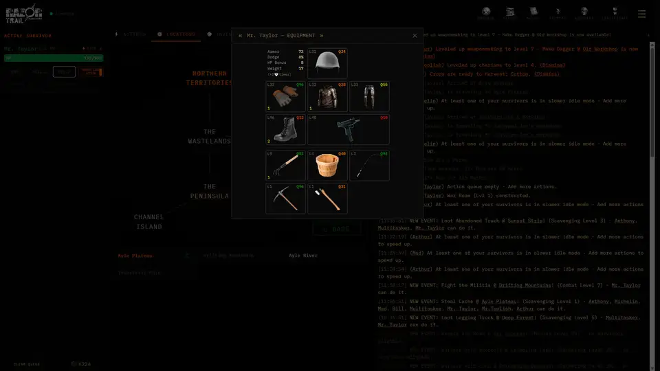 Razor Trail Survivors screenshot 2