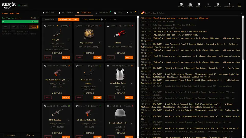 Razor Trail Survivors screenshot 5