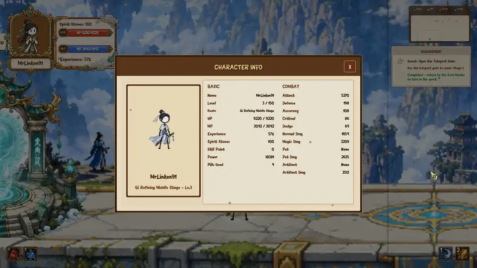 Stickman Cultivating Immortality screenshot 1