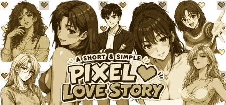 A Short & Simple Pixel Love Story cover art
