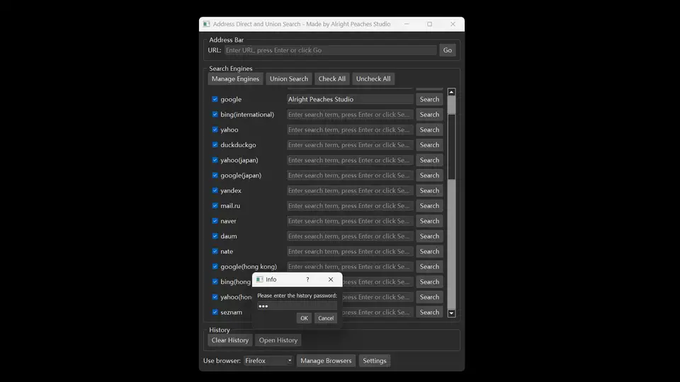 Address Direct and Union Search screenshot 6
