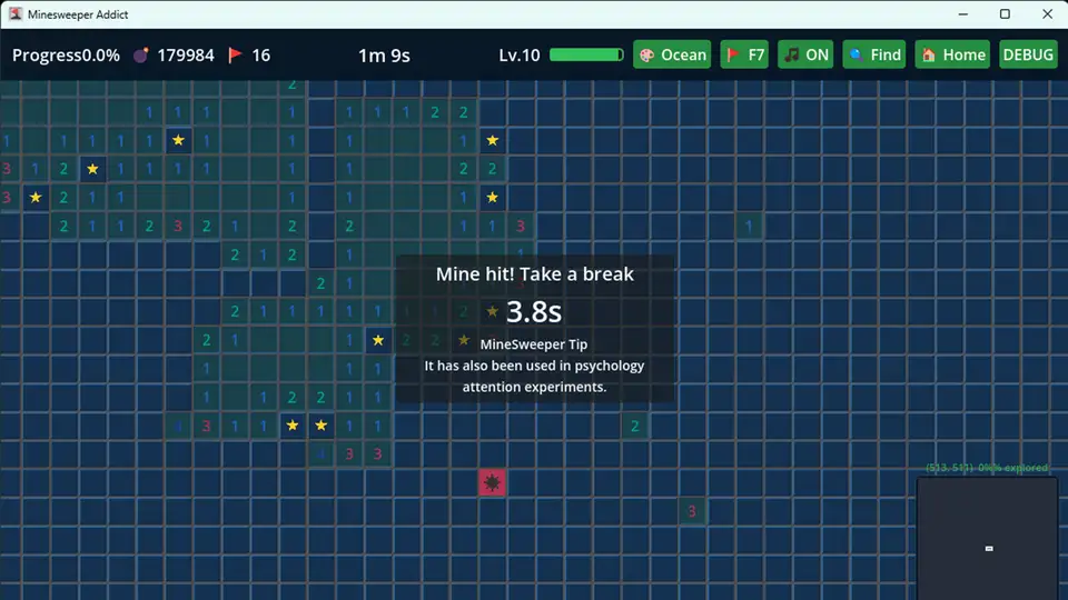 Infinite Minesweeper Simulator screenshot 4