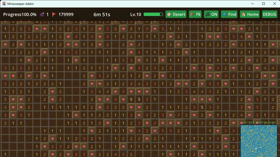 Infinite Minesweeper Simulator screenshot 6