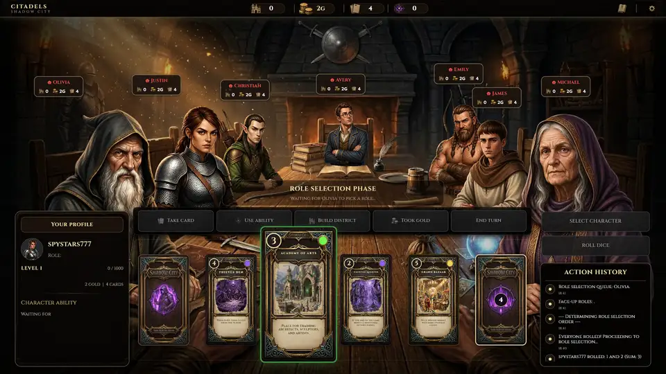 Citadels - Shadow City screenshot 1