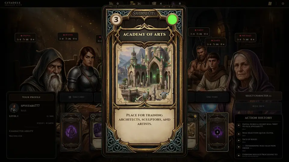 Citadels - Shadow City screenshot 2