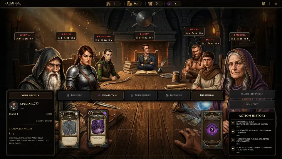 Citadels - Shadow City screenshot 4