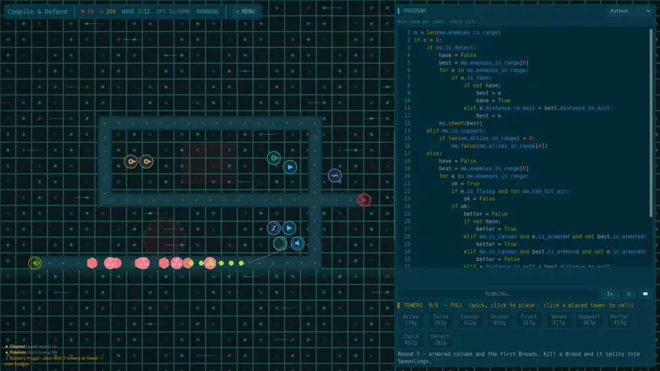 Compile & Defend screenshot 2