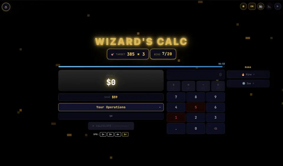 Wizard's Calc screenshot 4