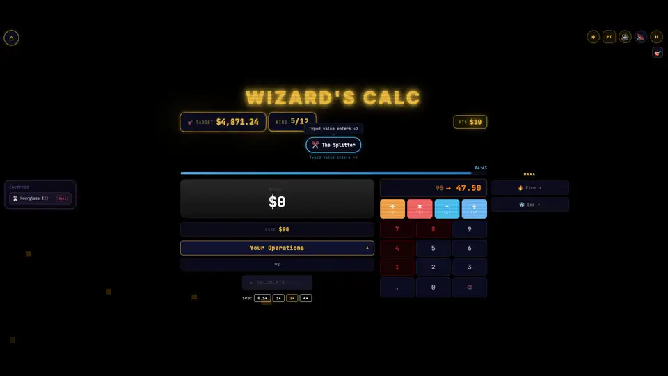 Wizard's Calc screenshot 5