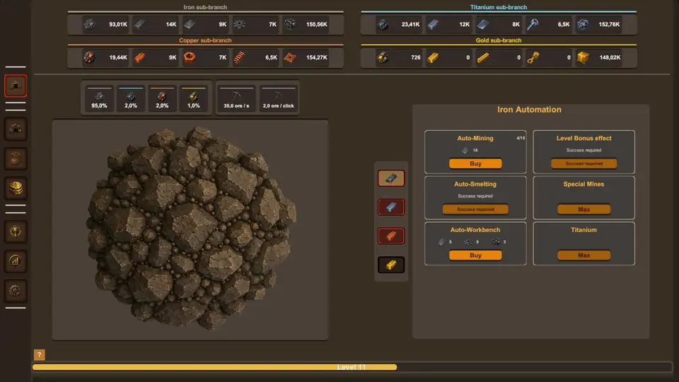 Oreworks screenshot 1