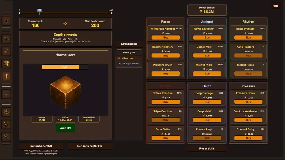 Oreworks screenshot 4