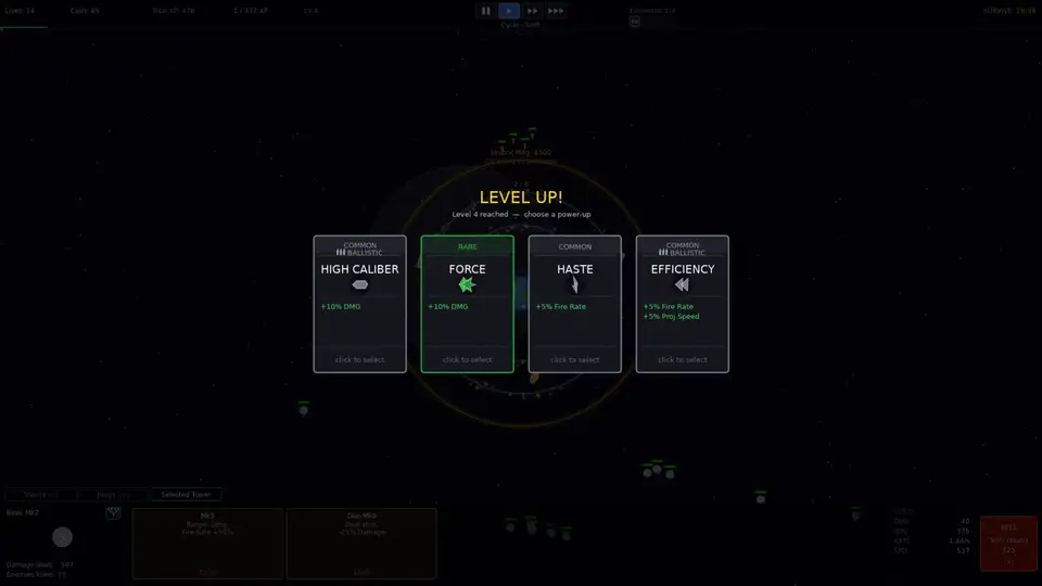 Orbital Tower Defence screenshot 4