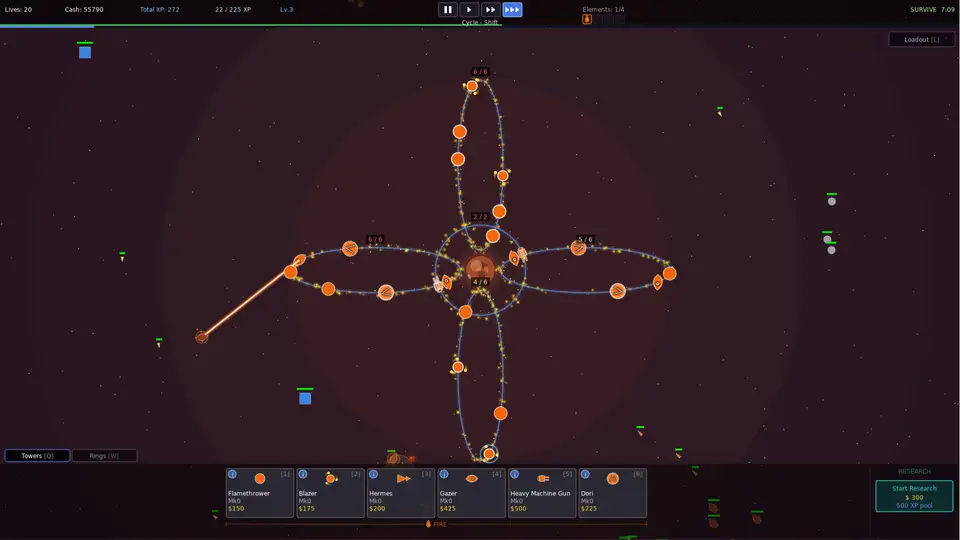 Orbital Tower Defence screenshot 5