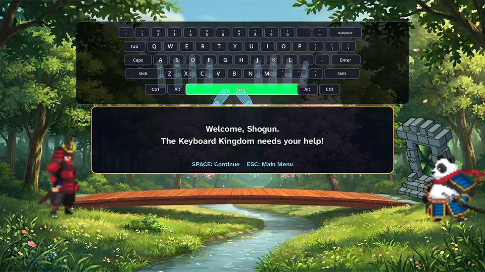 Type Shogun screenshot 1