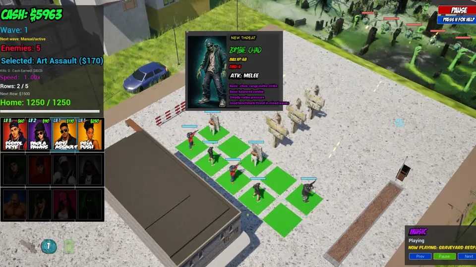 Thugz VS Zombies screenshot 1