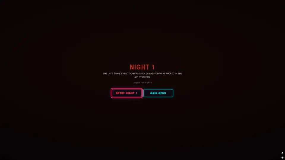 No Final Night: Protect The Sponk Can screenshot 3