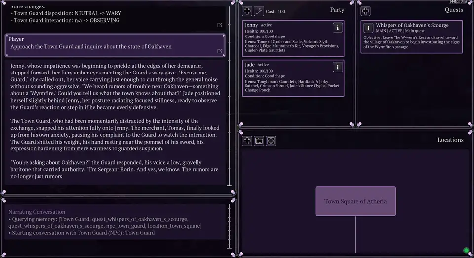 Exo's CYOA screenshot 2