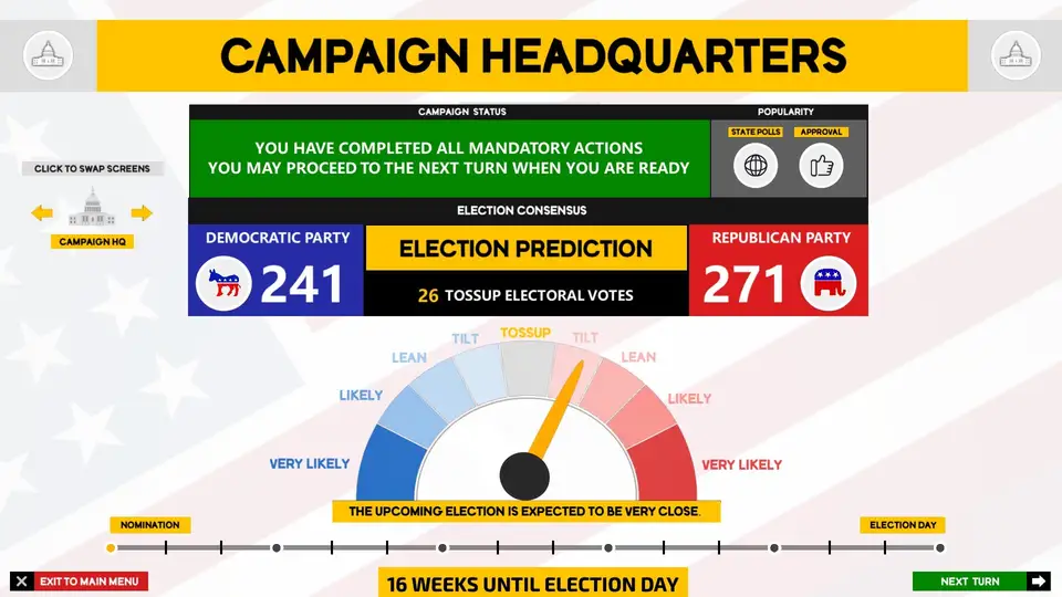 The Political Simulator screenshot 1