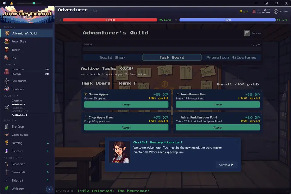 Journeybound Idle screenshot 1