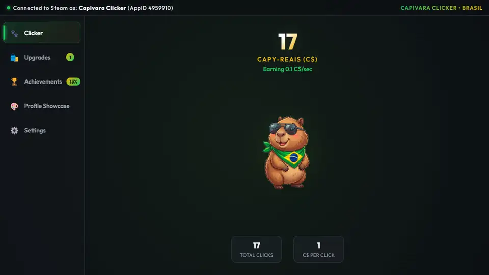Capivara Clicker screenshot 1
