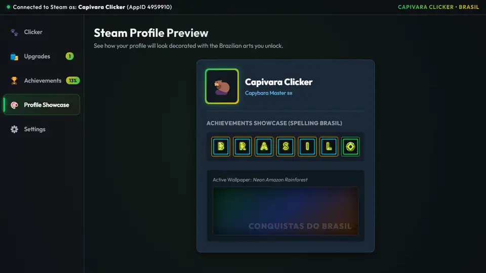 Capivara Clicker screenshot 4