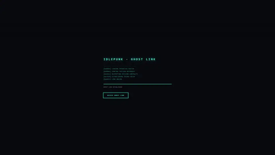 Idlepunk - Ghost Link screenshot 1