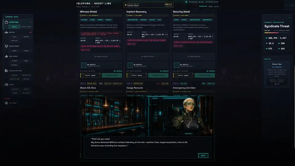 Idlepunk - Ghost Link screenshot 4
